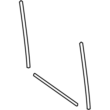Lincoln 6L3Z-1542052-A Weatherstrip - Back Window