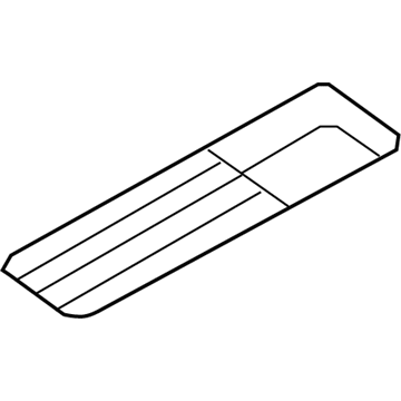 7L1Z-7813530-B Ford Utility Tray, Camel, Rear Passenger Side Illustration 1 of 1