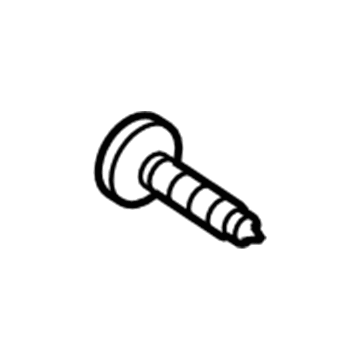 Ford -W705661-S437M Rear Trim Screw, Passenger Side -W705661-S437M Ford Rear Trim Screw, Passenger Side Illustration 1 of 1
