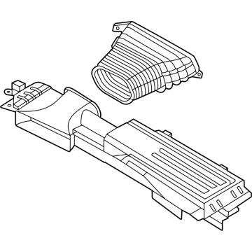 Lincoln Nautilus Air Intake Coupling - PZ1Z-9C675-F