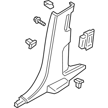 Lincoln GD9Z-5424346-AA Trim - B Pillar
