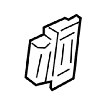 Ford GD9Z-19893-AE Vent Louver, Passenger Side GD9Z-19893-AE Ford Vent Louver, Passenger Side Illustration 1 of 1
