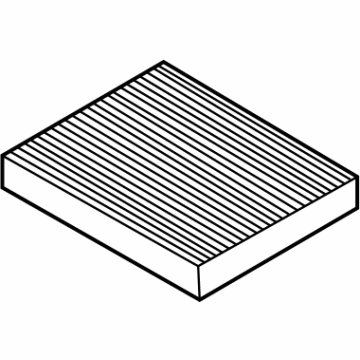 Ford LX6Z-19N619-CA Filter - Odour And Particles