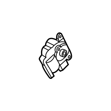 PZ1Z-19E616-F Ford Motor Assembly - Actuator - Hvac Door Illustration 1 of 1