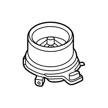 Ford JX6Z-19805-D Fan And Motor Assembly