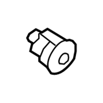 Ford 6C2Z-1521990-A Lock Cylinder - Less Keys