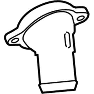 Ford BR3Z-8592-Q Connection Water Outlet