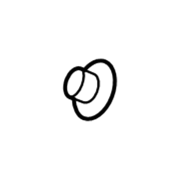 -W703069-S300 Ford Fender Nut, Rear Illustration 1 of 1