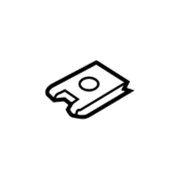 Ford -W702889-S300 Nut - Spring