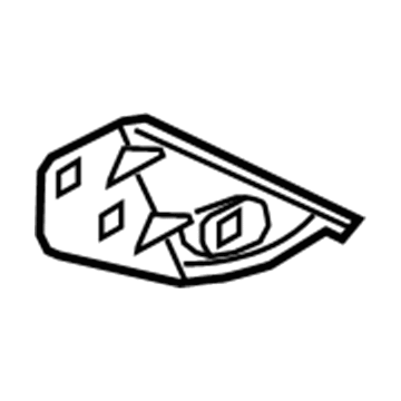 Ford BM5Z-16C198-A Front Bracket, Passenger Side BM5Z-16C198-A Ford Front Bracket, Passenger Side Illustration 1 of 1