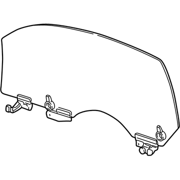 Ford 1R3Z-6321411-BA Glass