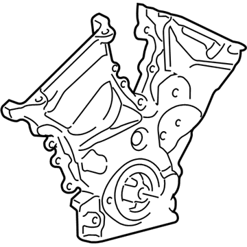 Ford 8L8Z-6019-A Cover - Cylinder Front