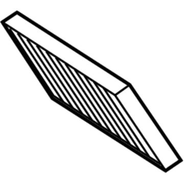 Ford BE8Z-19N619-A Filter - Odour And Particles