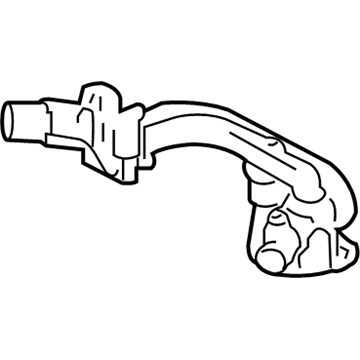 Ford 4R3Z-8C368-DA Pipe - Water Bypass
