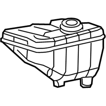 Ford 4R3Z-8A080-AA Tank Assembly - Radiator Overflow
