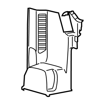 Ford EK4Z-6131113-AA Trim Assembly - Quarter Upper