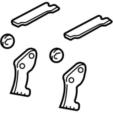 Ford YS4Z-2K286-BA Kit - Fixing Parts