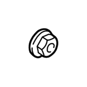 Ford FS4Z-3B477-A Retainer - Nut