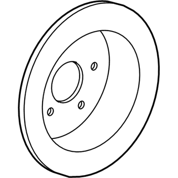Ford 3U2Z-1V125-E Rotor Assembly 3U2Z-1V125-E Ford Rotor Assembly Illustration 1 of 1