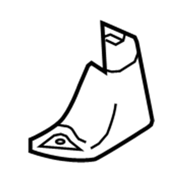 Ford 9L3Z-1562186-MA Track Cover, Front Inner Passenger Side 9L3Z-1562186-MA Ford Track Cover, Front Inner Passenger Side Illustration 1 of 1