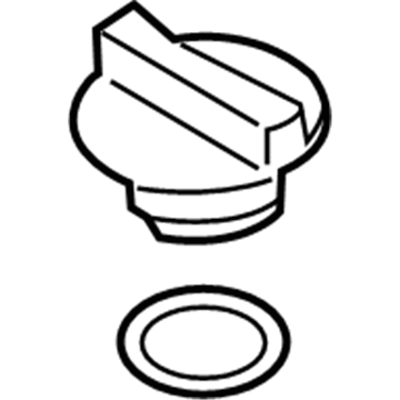 Ford YS4Z-6766-BB Cap Assembly - Oil Filler