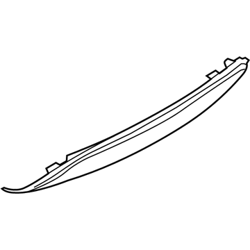 Ford AE8Z-17808-BB Deflector - Stone