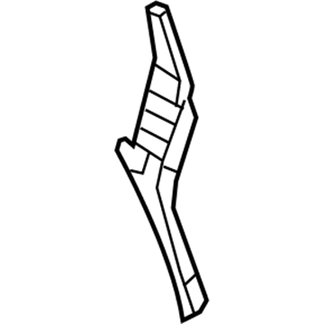Ford AE8Z-17D943-B Bracket - Bumper Mounting