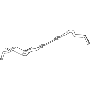 Ford FR3Z-2420-J Tube - Vacuum