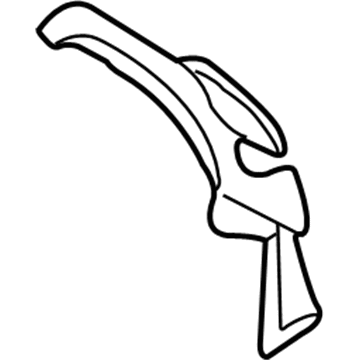 Ford YS4Z-6141054-AB Extension - D Pillar