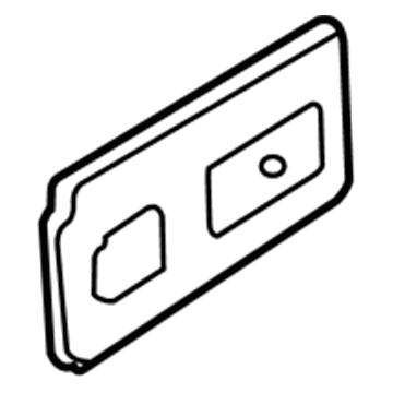 Ford YS4Z-5420402-BA Reinforcement - Rear