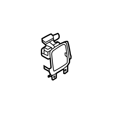 Ford PC3Z-26045C09-DB Louver, Driver Side PC3Z-26045C09-DB Ford Louver, Driver Side Illustration 1 of 1