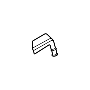 Ford PC3Z-2604338-CA Side Trim, Passenger Side PC3Z-2604338-CA Ford Side Trim, Passenger Side Illustration 1 of 1