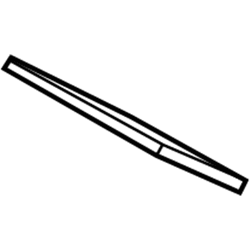 Mercury 8L8Z-19643-A Seal - Air Vent Duct