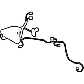 8L8Z-19D887-AA Ford Wire Harness Illustration 1 of 1