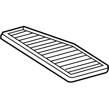Mercury 8L8Z-19N619-B Filter - Odour And Particles
