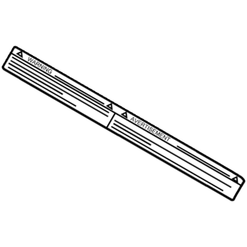 Lincoln 8L8Z-14B218-A Decal