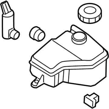 Lincoln 8W1Z-17618-A Reservoir - Windshield Washer