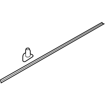 Ford FL3Z-1620758-B Weatherstrip - Door Lower