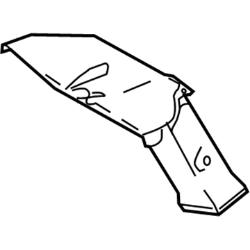Lincoln JL1Z-19C802-B Duct Assembly - Heater Outlet Rear