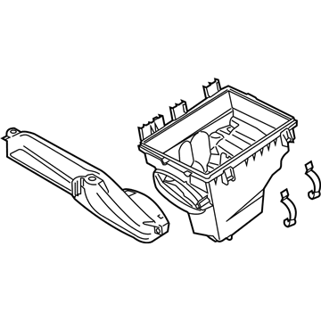 Lincoln DS7Z-9A600-A Cleaner Assembly - Air