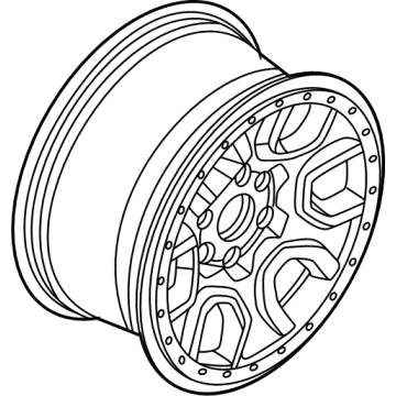 Ford N2DZ-1007-CA Wheel Assembly