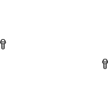 Ford -W719886-S300 Front Crossmember Nut -W719886-S300 Ford Front Crossmember Nut Illustration 1 of 1