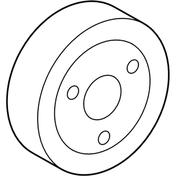 Mercury 1S7Z-8509-A Pulley - Water Pump