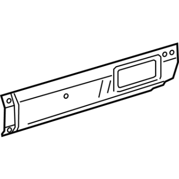 Ford BK3Z-6110129-C Panel - Body Rocker - Rear