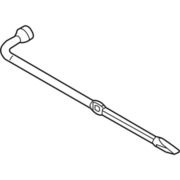 Ford AL3Z-17032-A Wrench - Wheel Nut