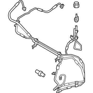 NK4Z-19A834-D Ford Tube Assembly Illustration 1 of 1