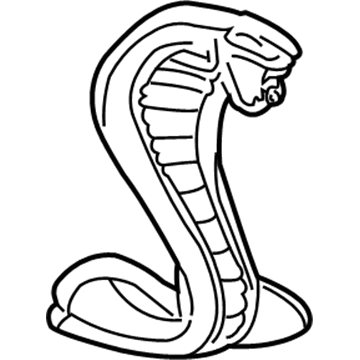 Ford 7R3Z-16098-A Emblem