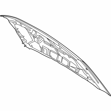 Ford NZ6Z-16612-A Hood Assembly