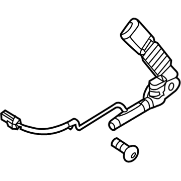 Lincoln DA8Z-7461202-AC Pretensioner - Seat Belt Buckle