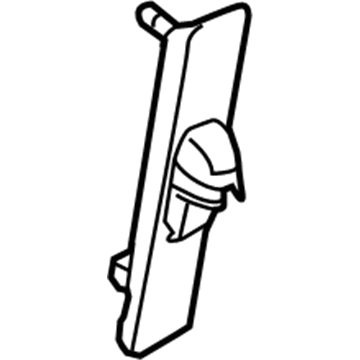 Lincoln 8A8Z-74602B82-AA Adjuster - Shoulder Strap - Front